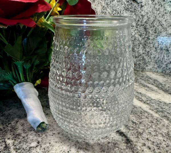 glass vase